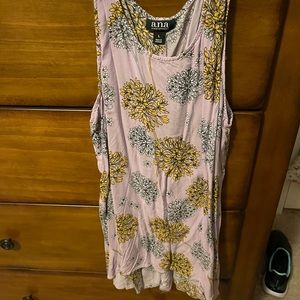 Floral tank top